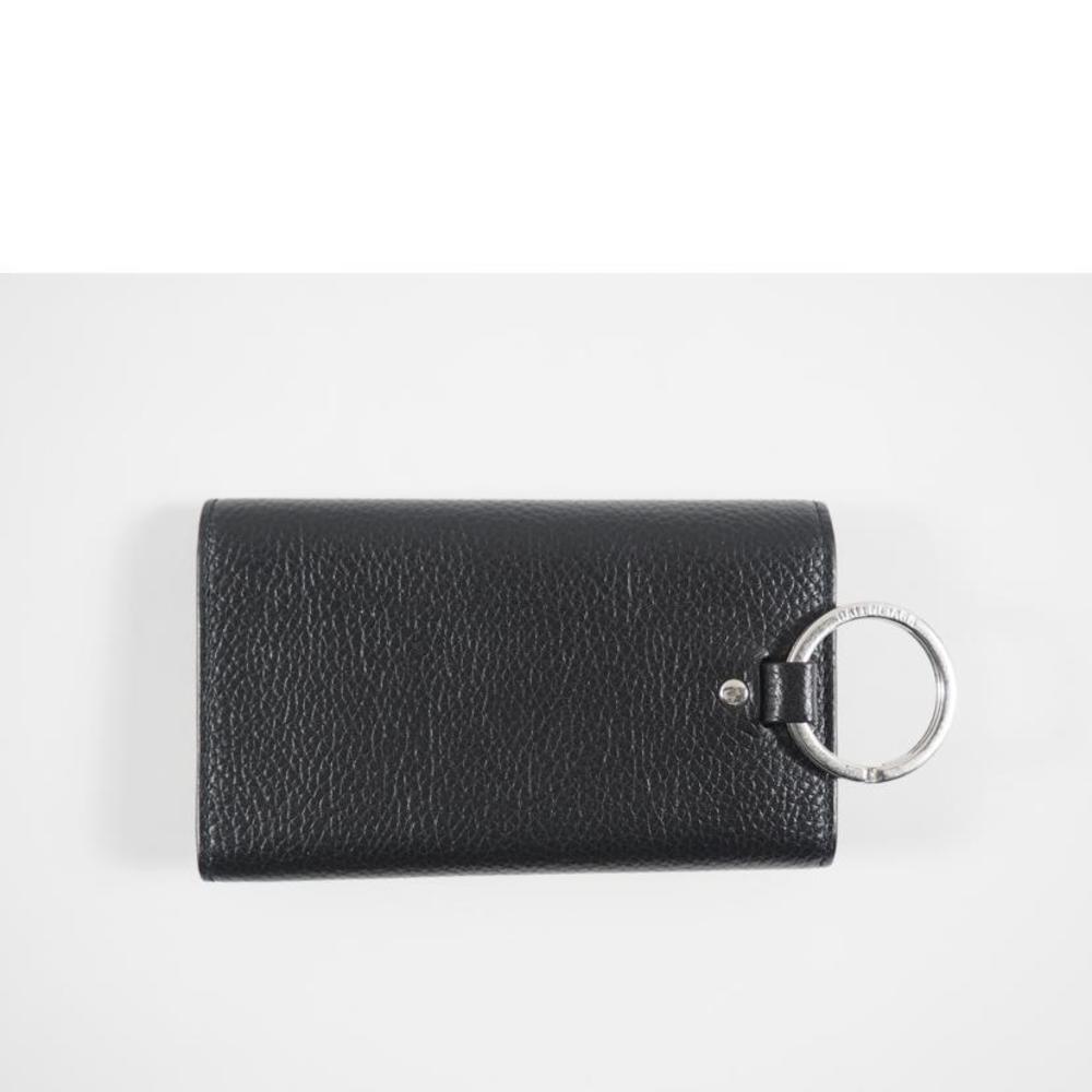 Balenciaga Bag Black Key Leather Solid Case